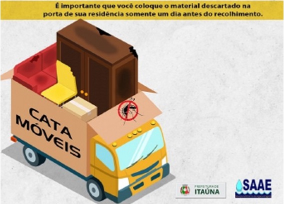 “Cata Móveis” recolhe cerca de 2,5 toneladas de materiais descartados