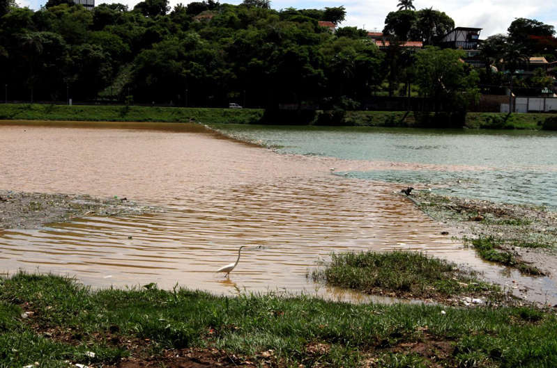 Lagoa da Pampulha amanhece com ‘duas camadas’; entenda o fenômeno