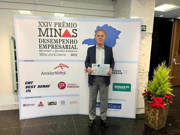 Mineração Usiminas recebe Prêmio Minas Desempenho Empresarial