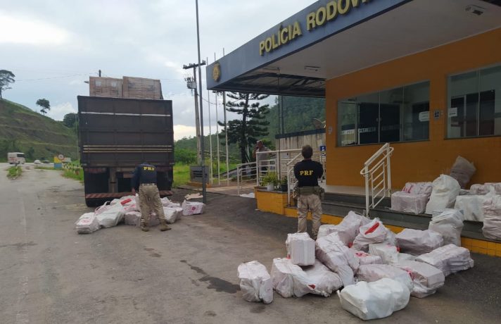 PRF apreende 1,8 toneladas de maconha, avaliada em mais de R$ 3,9 milhões em João Monlevade