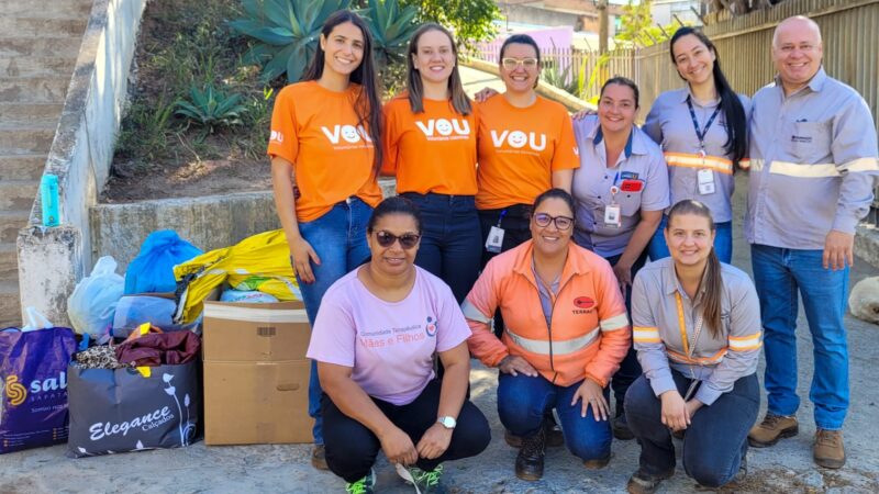 Doações da campanha Inverno Solidário beneficiam comunidades de Itaúna e Itatiaiuçu