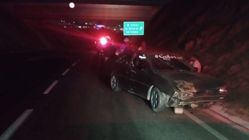 Embriagado e sem habilitação: motorista capota na MG 050, em Itaúna