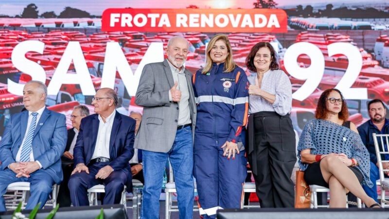 Vídeo: Samu do CIS-URG Oeste recebe 29 ambulâncias para a renovação de frotas