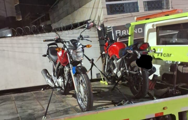 Motocicletas irregulares ou usadas em infrações de trânsito são apreendidas em Itaúna